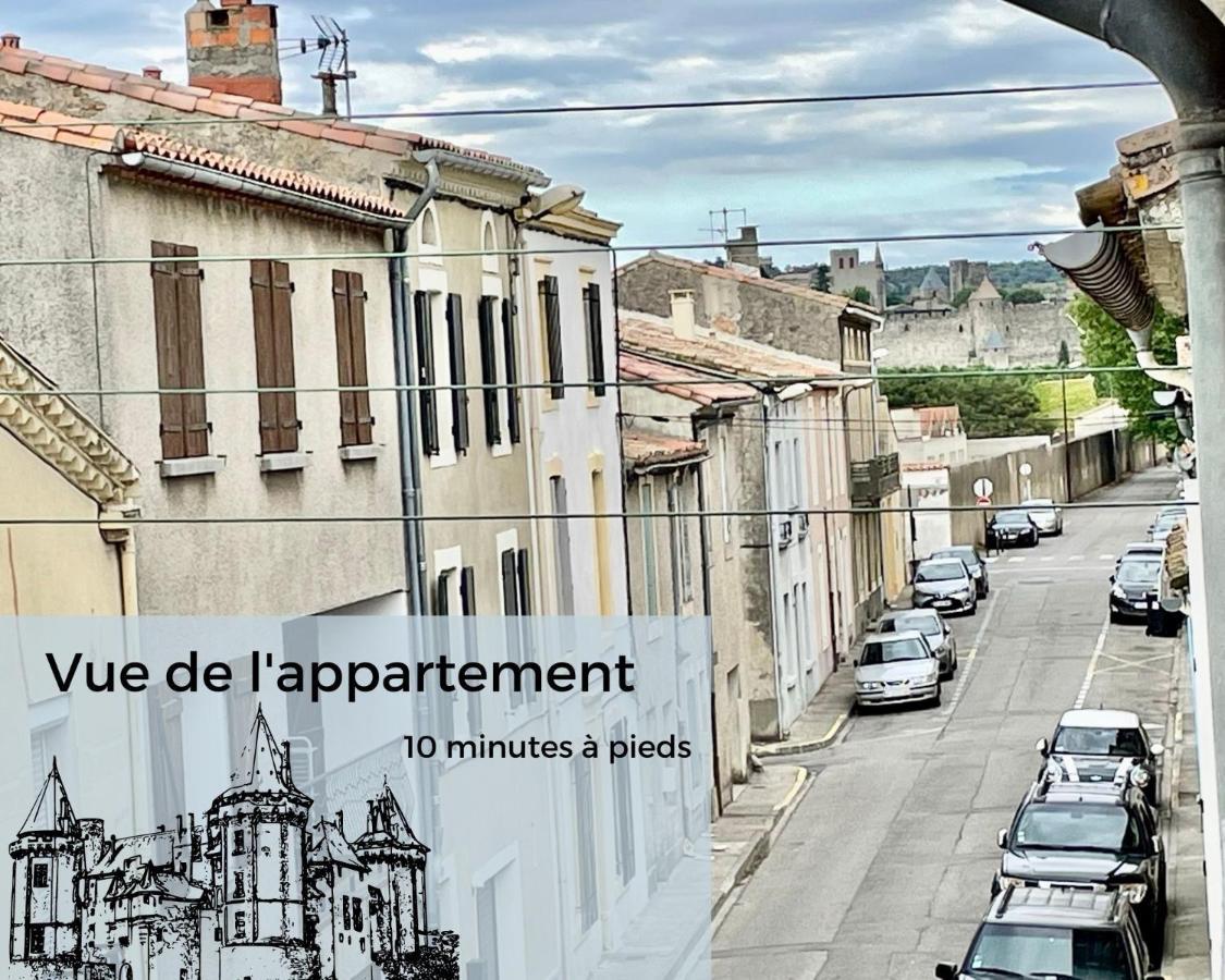 Spacieux, Climatisé, Quartier Calme, Proche Château, Le Cocon De Joy Carcassonne Esterno foto